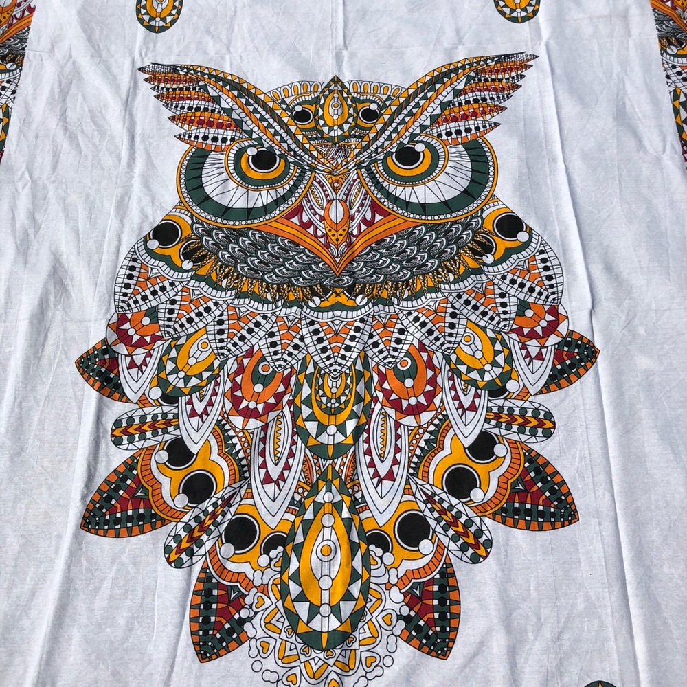 Owl beach spread sheet multi use tapestry gift🎁 - Picture 1 of 3